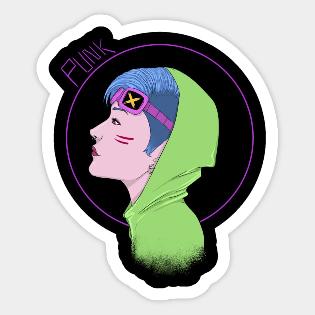 Punk Sticker by Wmarcs